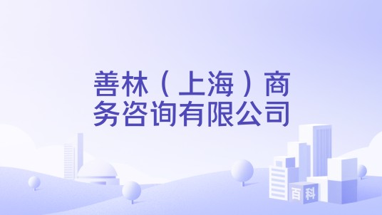 善林（上海）商务咨询有限公司