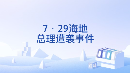 7·29海地总理遭袭事件