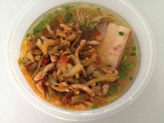 榨菜肉面