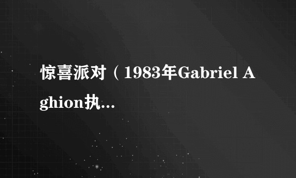 惊喜派对(1983年Gabriel Aghion执导的法国电影)