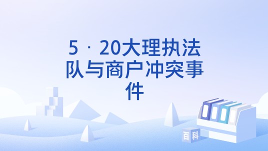 5·20大理执法队与商户冲突事件