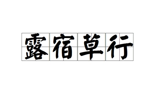 露宿草行
