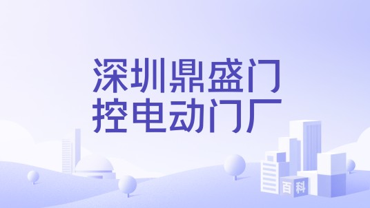 深圳鼎盛门控电动门厂