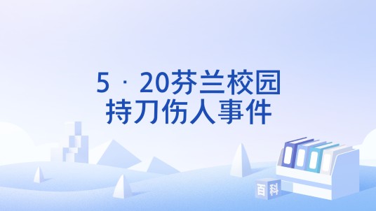 5·20芬兰校园持刀伤人事件