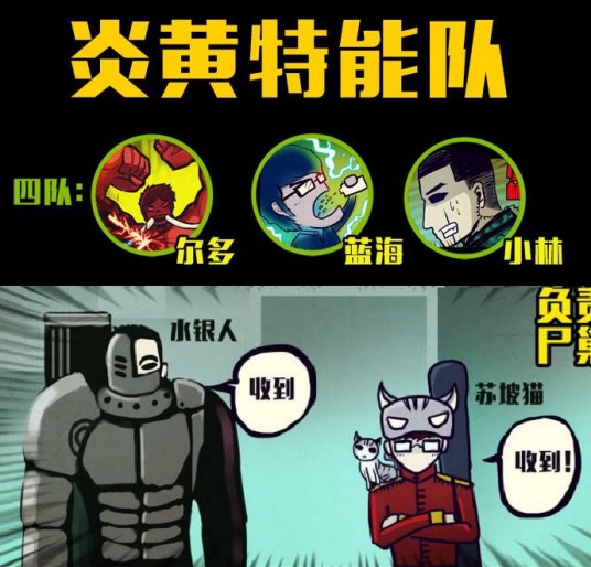 炎黄特能队第四小队