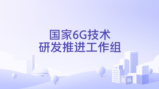 国家6G技术研发推进工作组