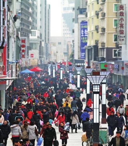 九江大中路步行街