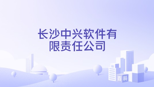 长沙中兴软件有限责任公司